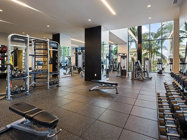 "The Club" our on-site fitness center