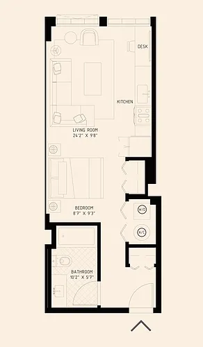 Floor plan S1A