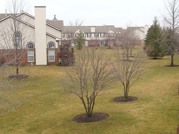 Lush Green Backyard view from Balcony....This unit is a upst