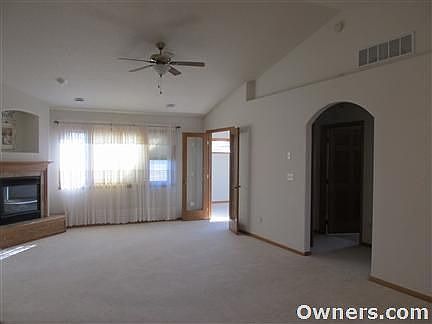 Vaulted Ceilings - Living Room