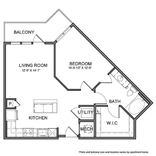 Floor plan BE.A12