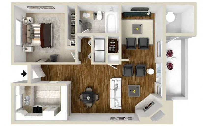 Floor plan San Francisco