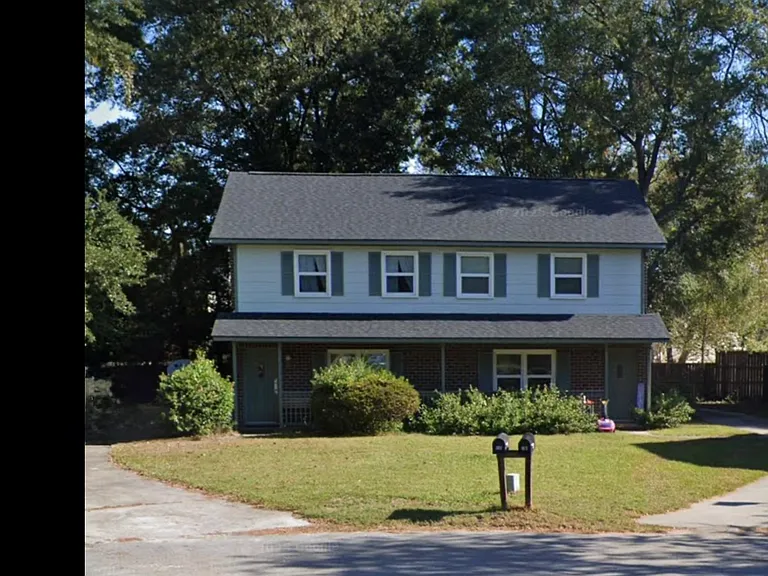 B is on left side looking at image.