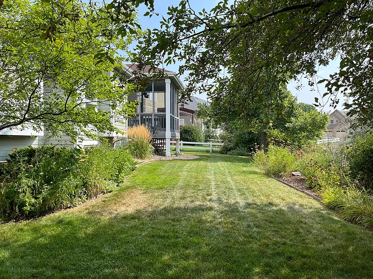Beautiful backyard