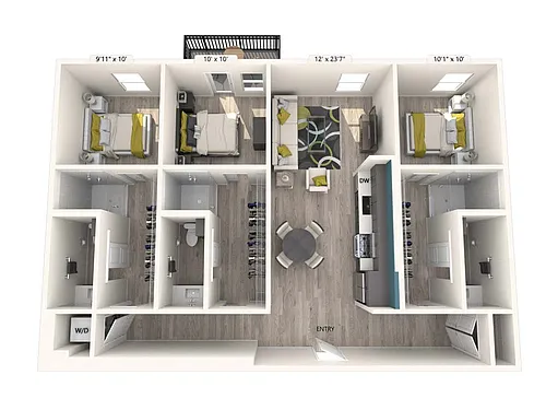 Floor plan 661