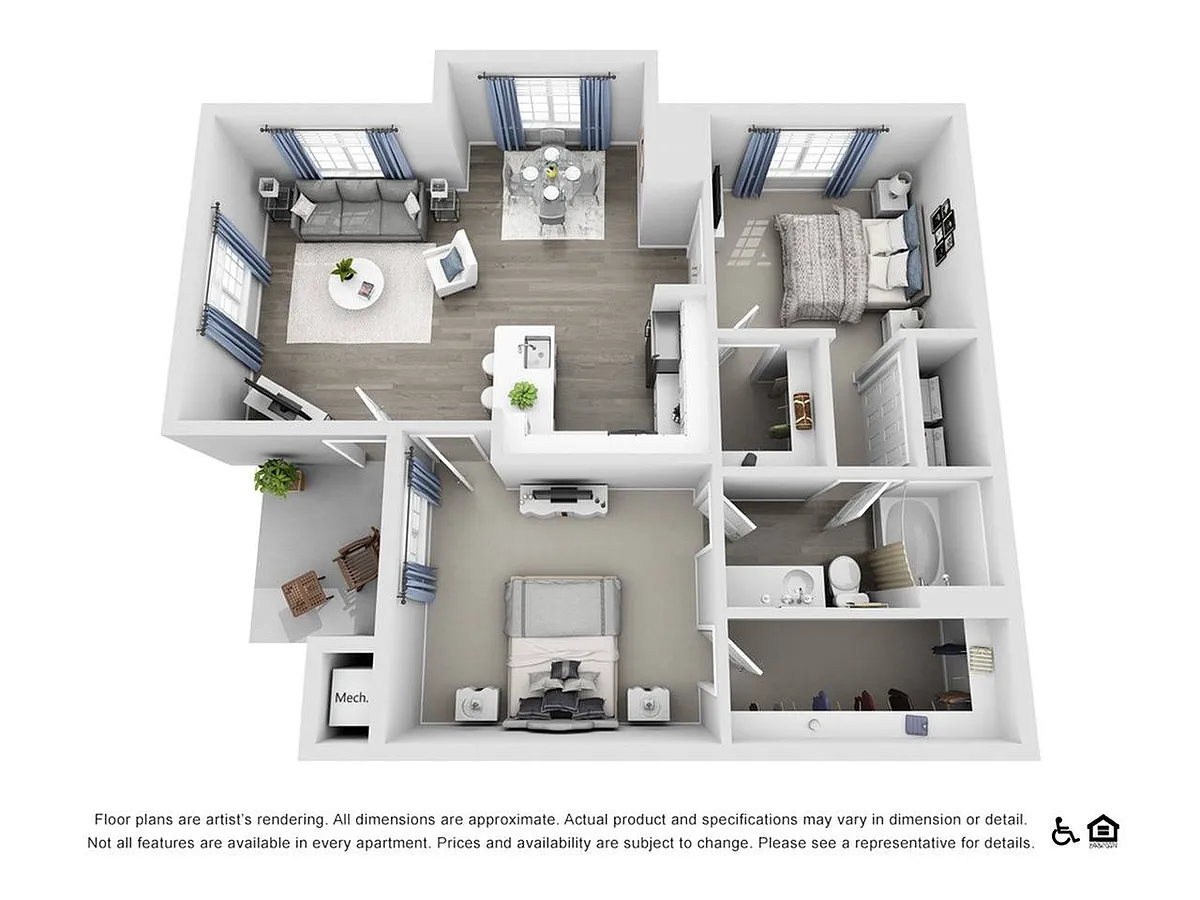 Floor plan B1 Modern II