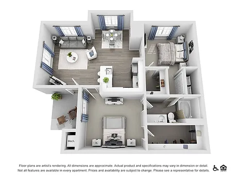Floor plan B1 Modern II
