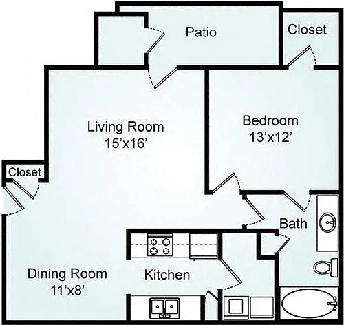 Floor plan A - The Magnolia