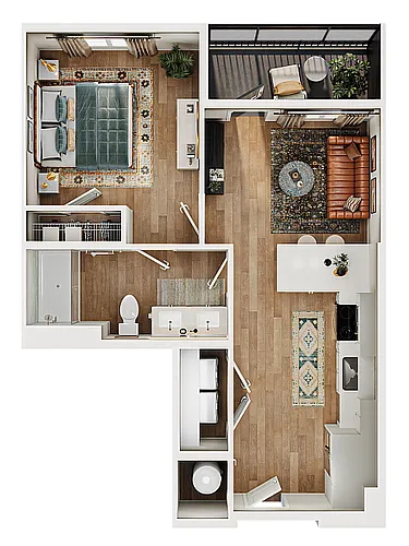 Floor plan A1