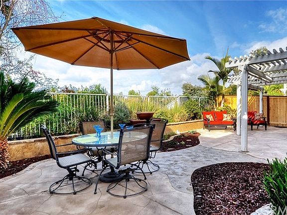 Back yard views of tree tops, hills, & sunset!