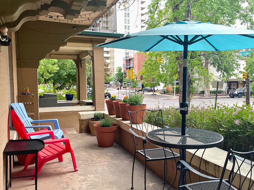 Enjoy morning coffee and evening sunsets or just watch Cap Hill life from your private and covered front porch.