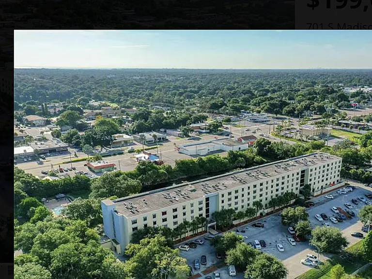 Top view of the building