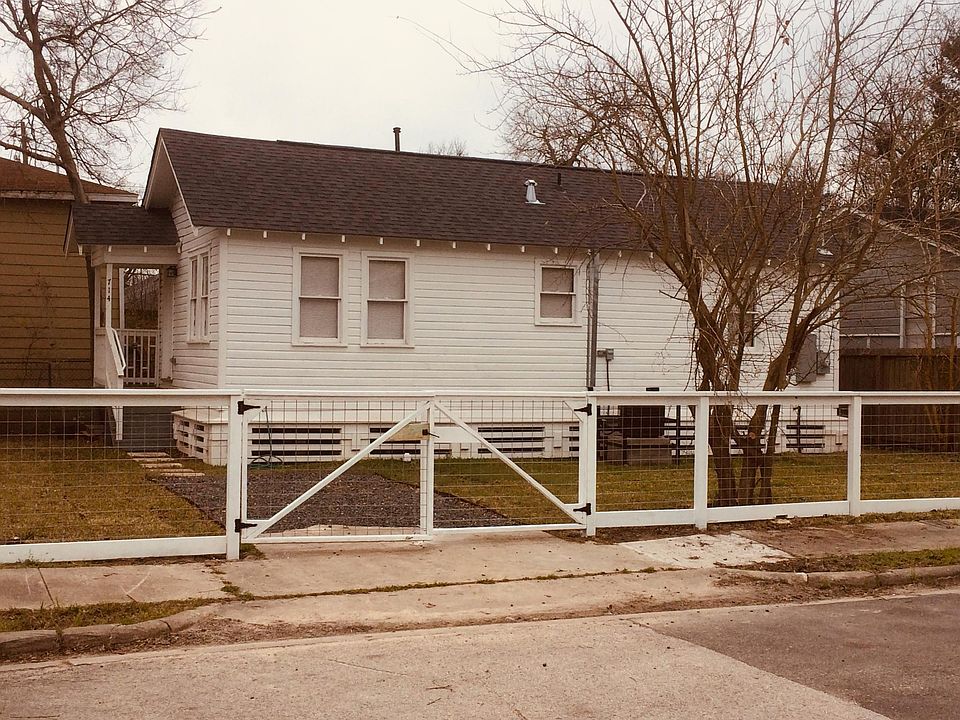 Fenced yard with off street parking.