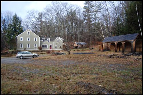 house from side yard