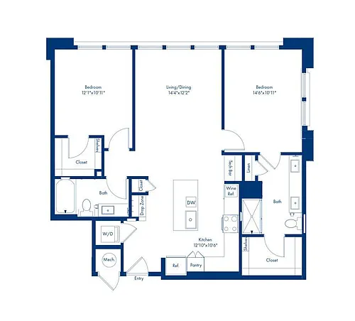 Floor plan B10