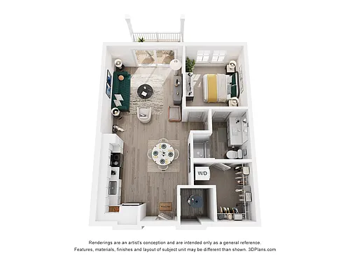 Floor plan Clyfford