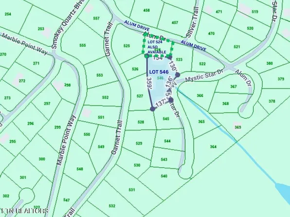 Mystic Star Dr Lot 546, New Tazewell, TN 37825