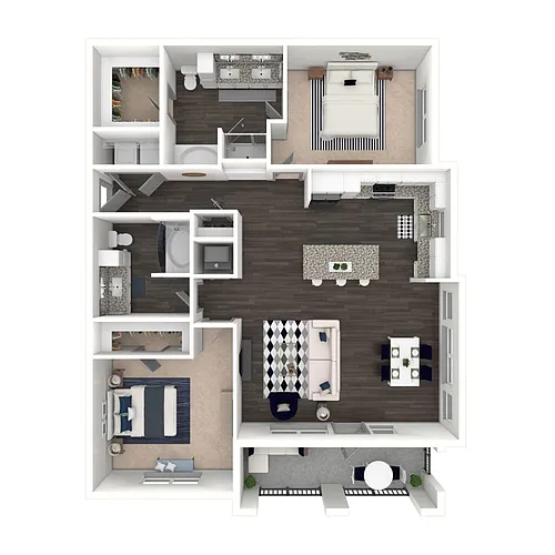 Floor plan B3