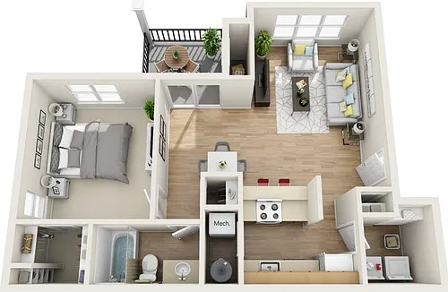 Floor plan A6R