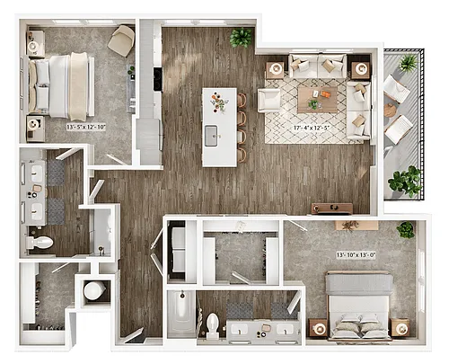 Floor plan B10
