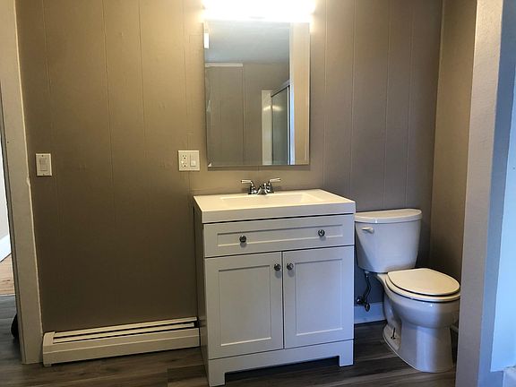 Brand new bathroom vanity and mirror