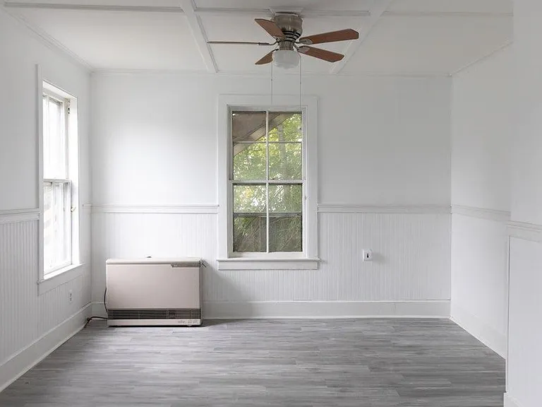Living Room with Rinnai heater