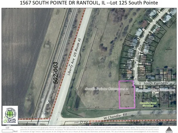 1567 S Pointe Dr, Rantoul, IL 61866