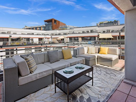 Spacious private terrace