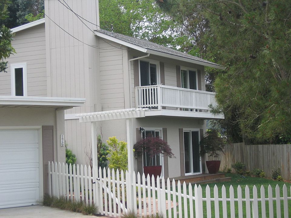 View from driveway