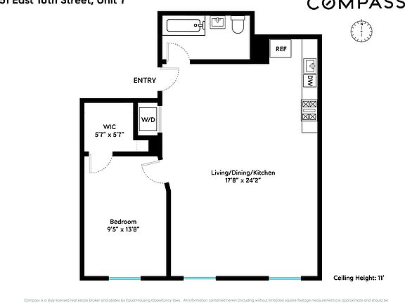2nd image of 51 E 10th St APT 7