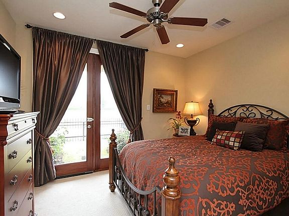 The Bedroom with its own bath on the first level offers privacy for your guests