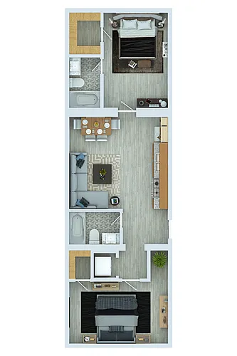 Floor plan 408