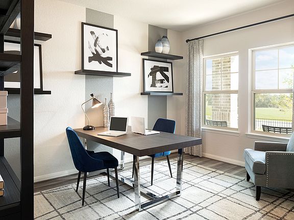 Utilize this spacious flex space as a home office or however best suits your family s needs.