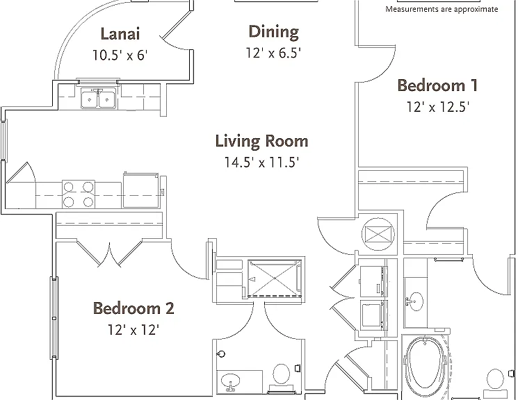 CORDOBA | 2 Bed 2 Bath CORDOBA | 2 Bed 2 Bath