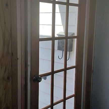 Breezeway door