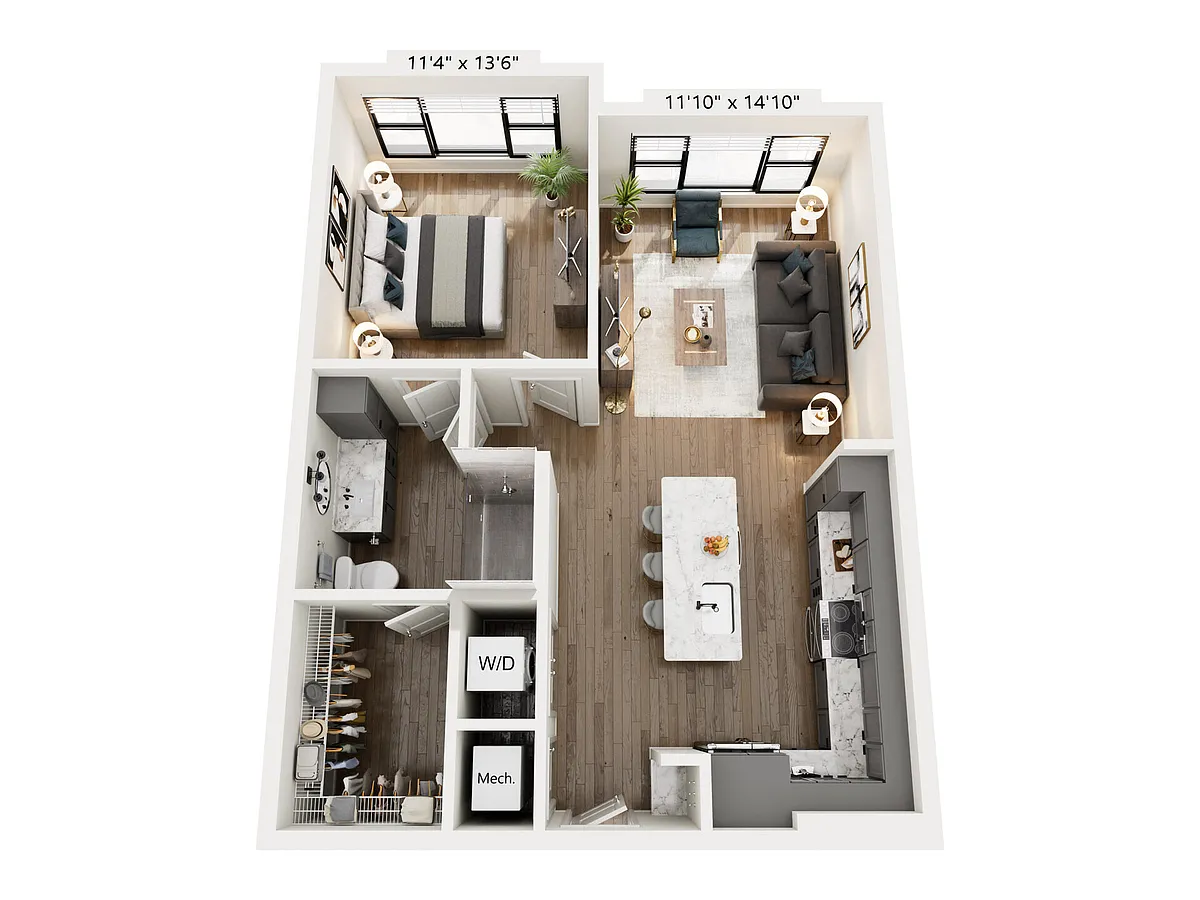 Floor plan The Retreat