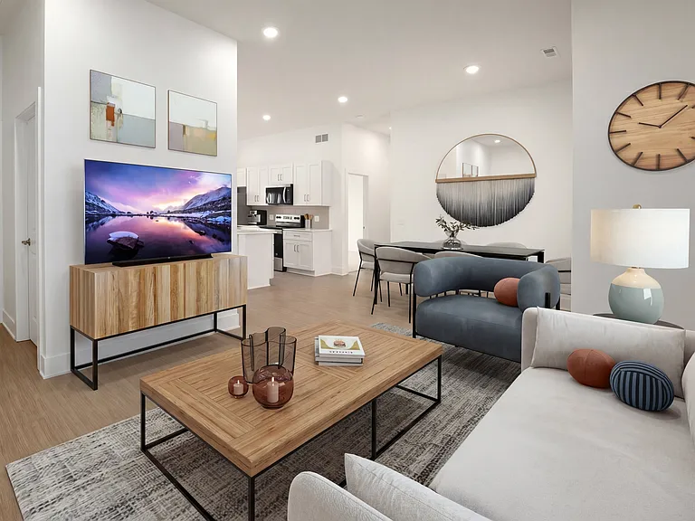 Folio Living Room and Kitchen