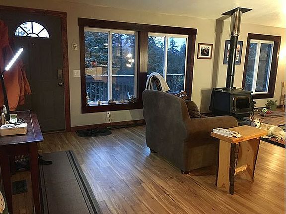 View towards front door