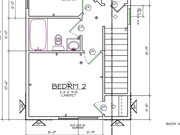 Upper Floor Plan