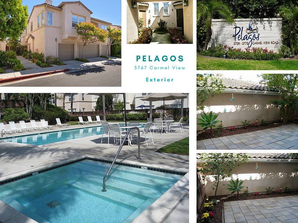 Overview of complex and and community pool/spa