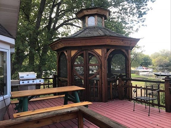 Stained Glass top Gazebo