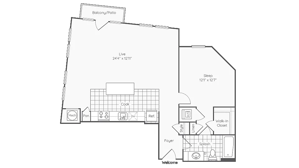 Floor plan Apex