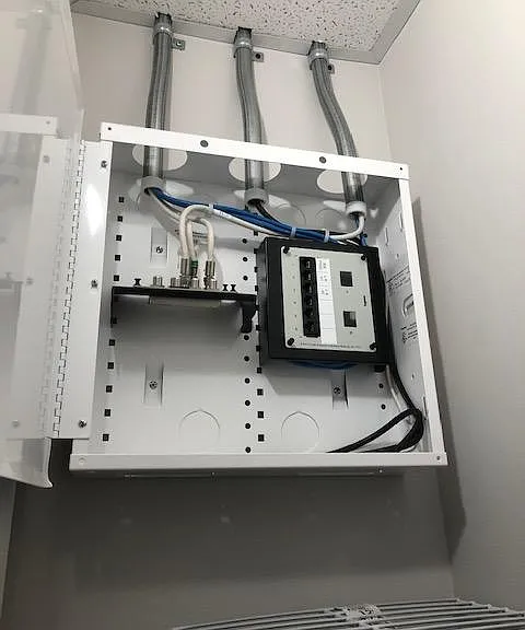 Communications hub closet