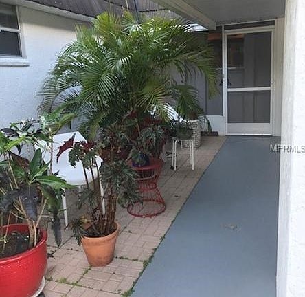 Display your favorite plants in the patio at the screened en