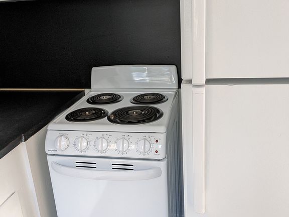 Stove and fridge detail