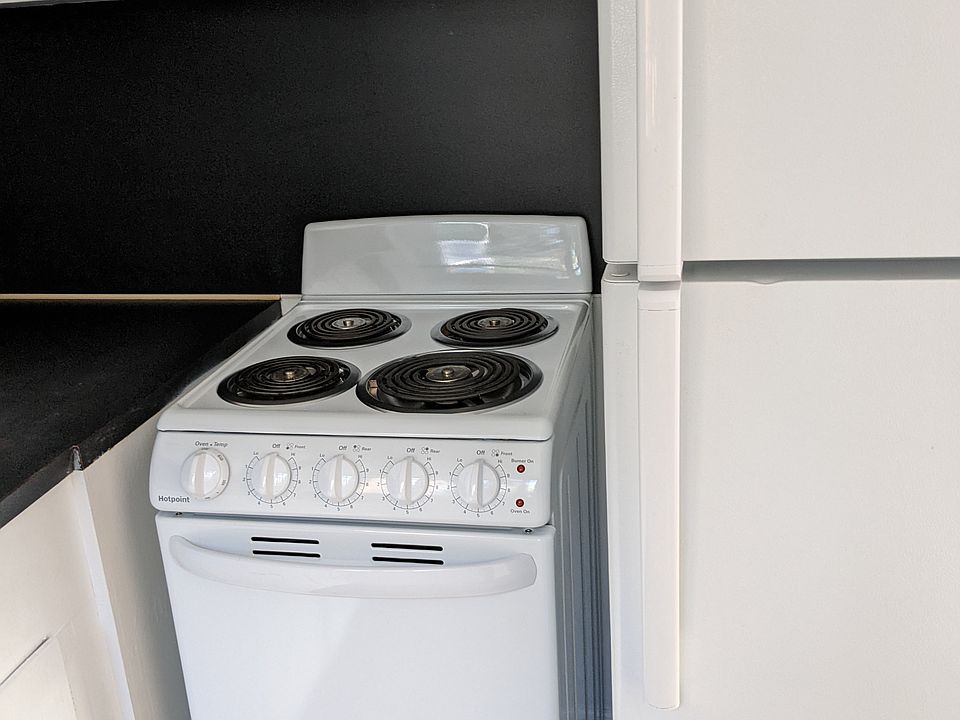 Stove and fridge detail