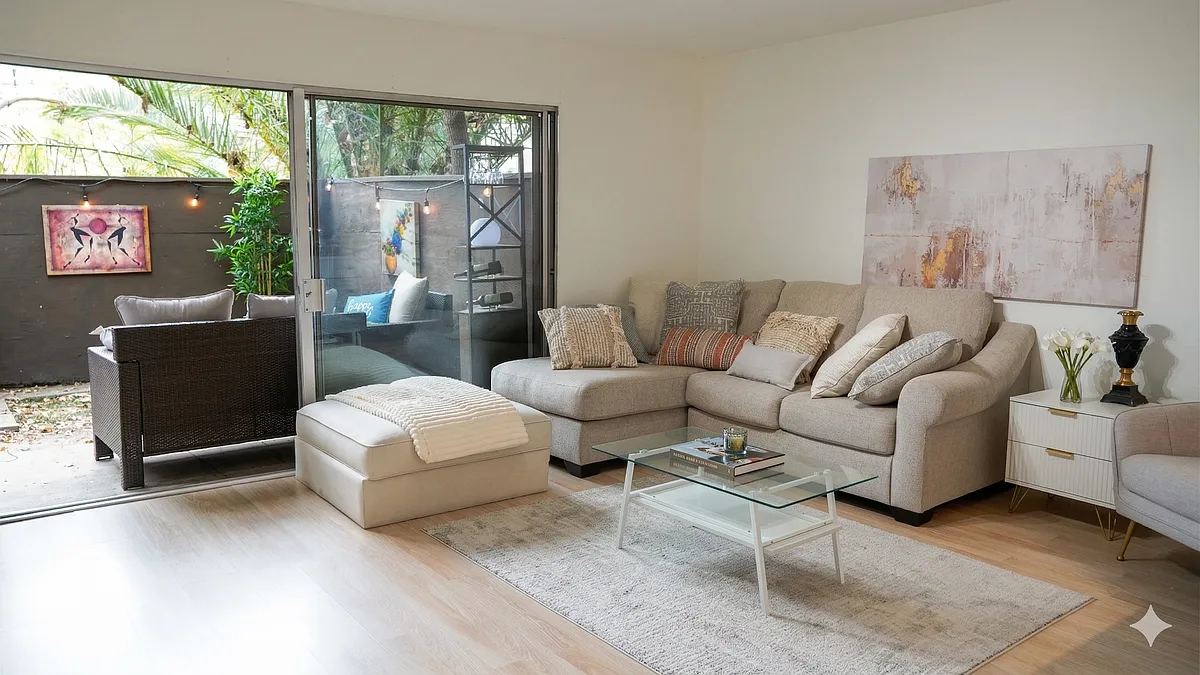 Fun Decor, Flexible Lease, Fully Furnished - 4401 Kraft Ave #13A