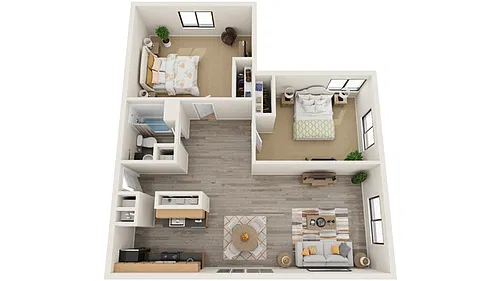 Floor plan Oak