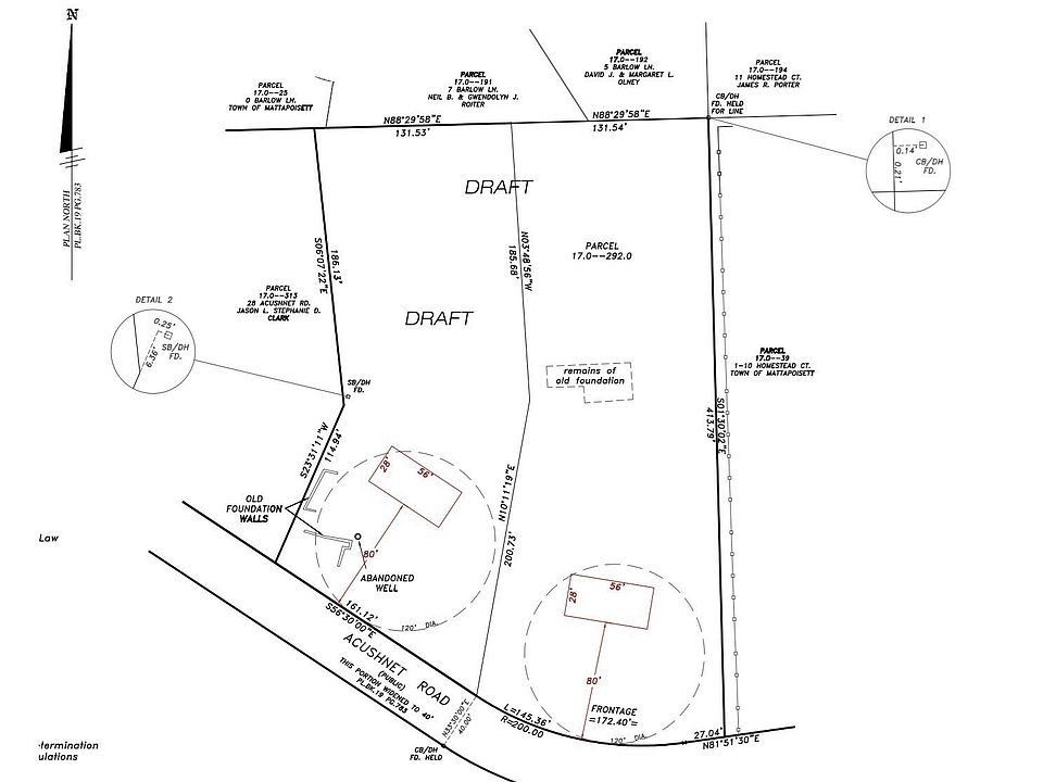 2nd image of 0 Acushnet Rd Lot B