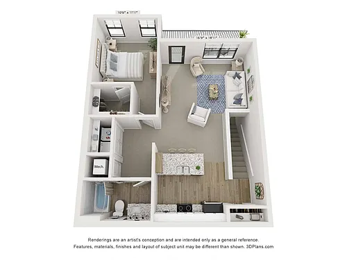 Floor plan Pearson